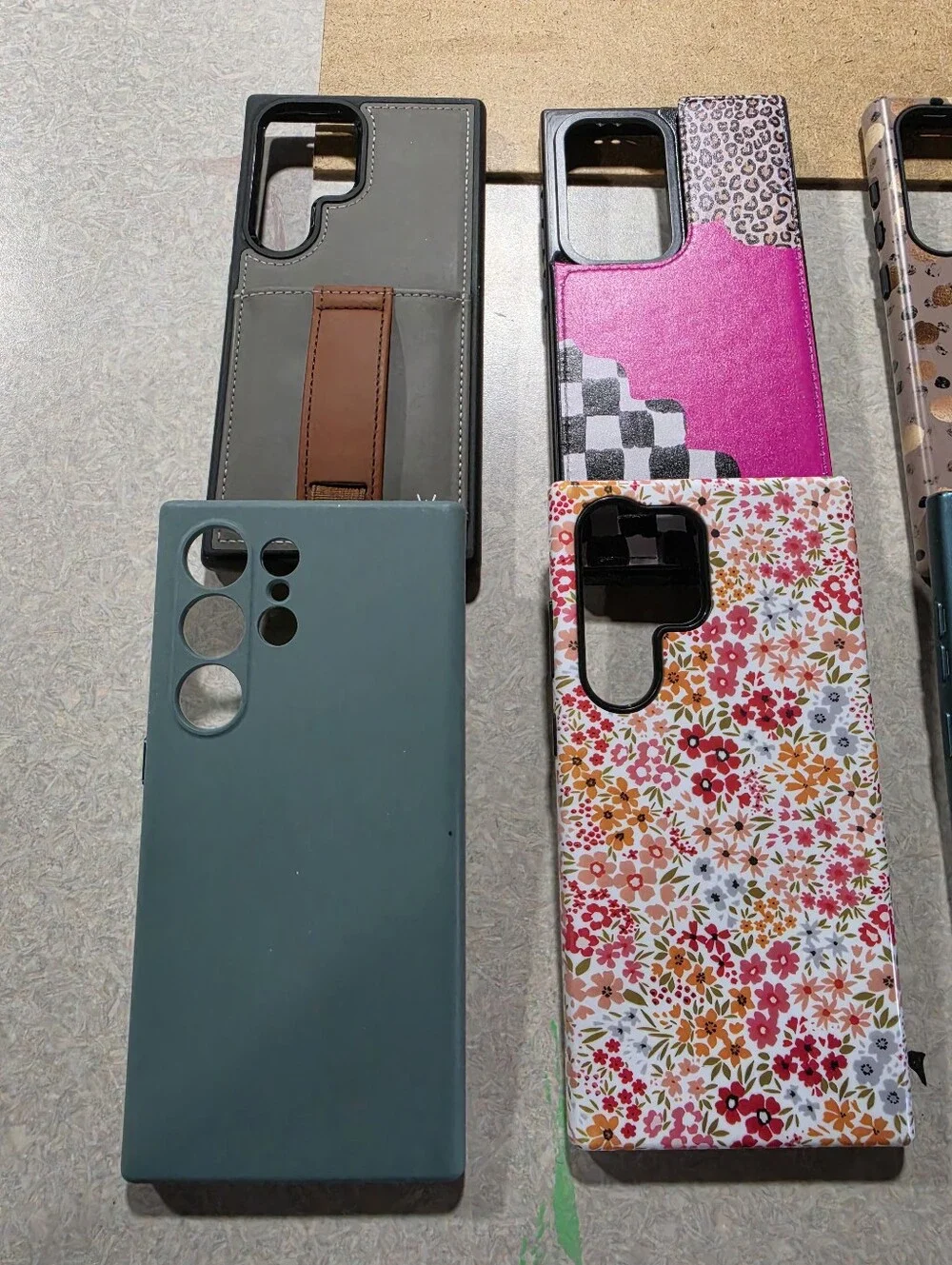 Lot Of 13 SAMSUNG S24 ULTRA cases And 1 Magnetic Wallet